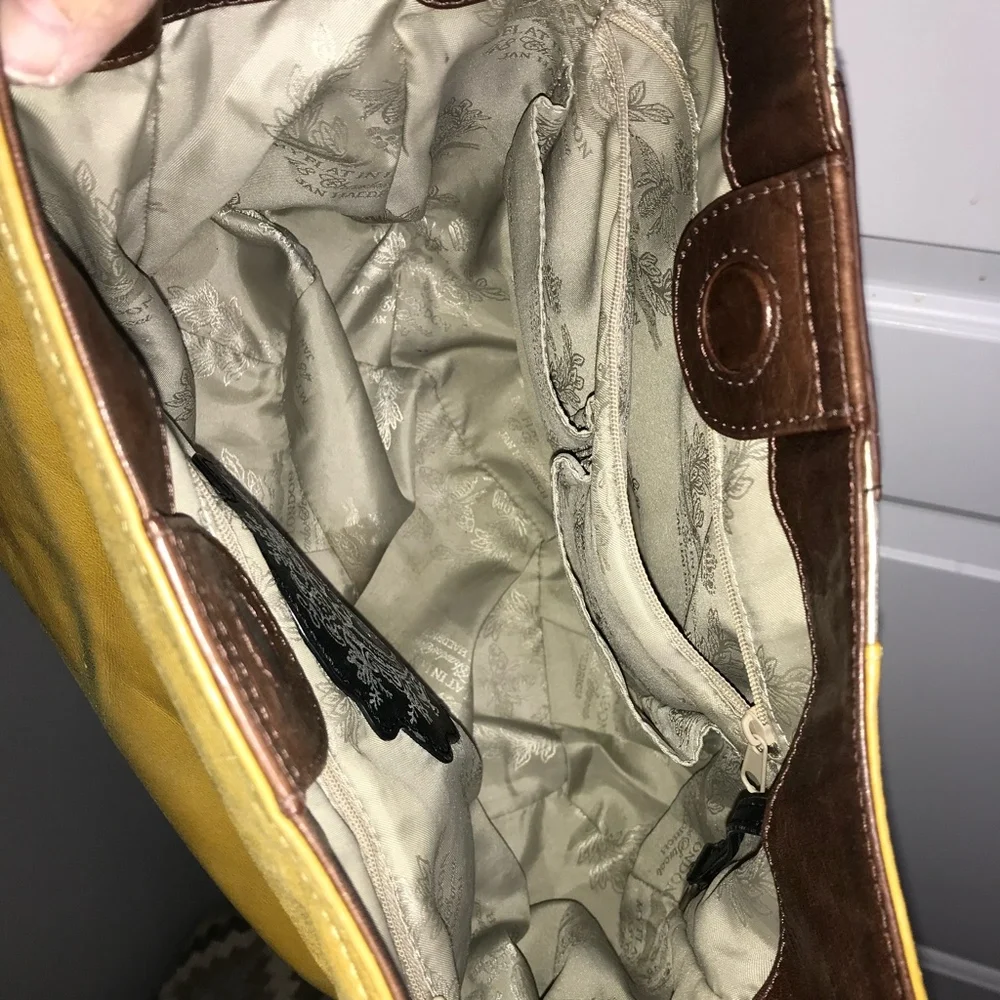 My Flat in London Snakeskin Hobo Vtg Bag (Rare) w/ Stud Bottom Great Condition